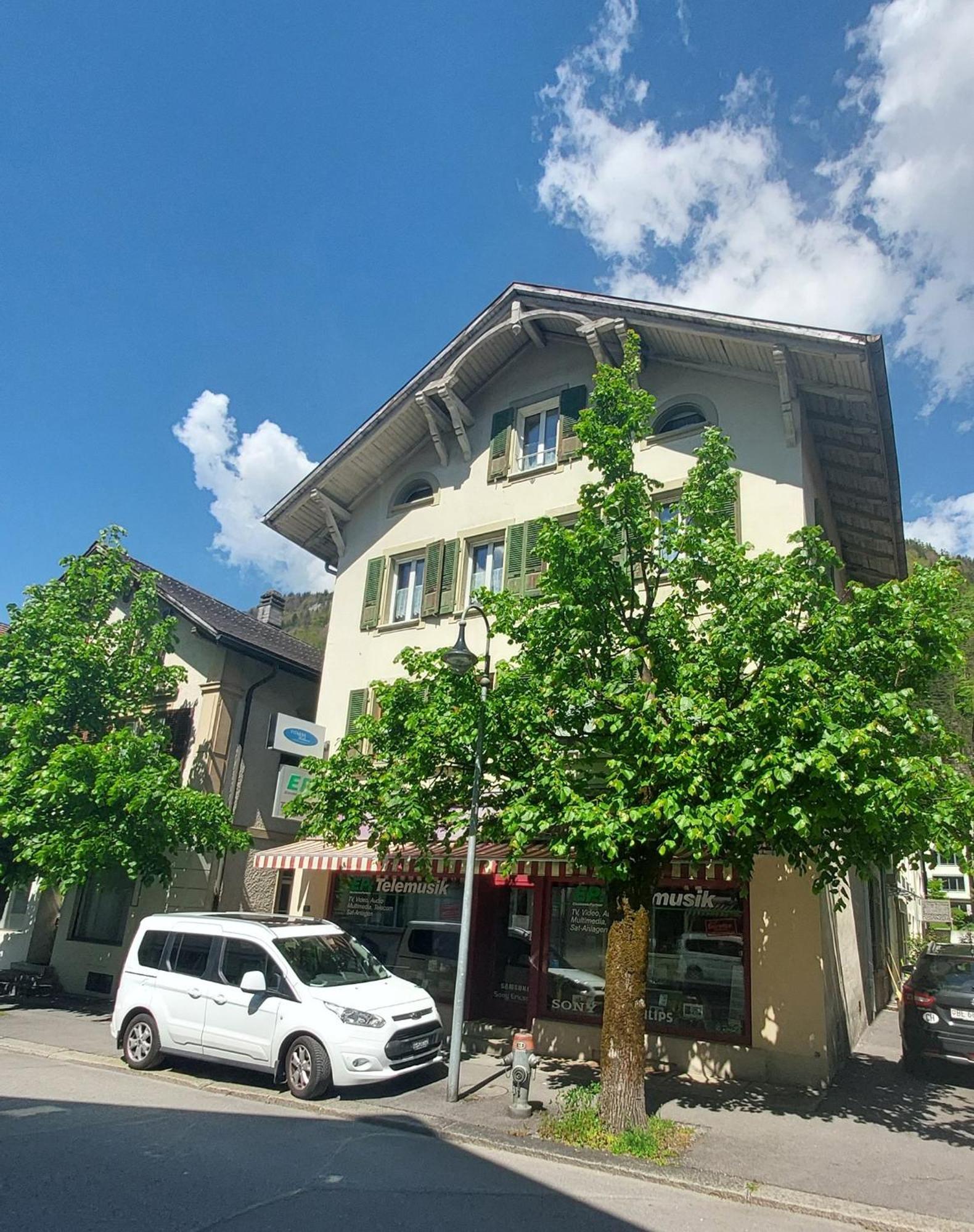 Ferienwohnung Meiringen "Engelhorn" المظهر الخارجي الصورة